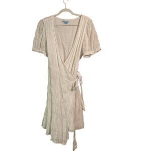 Draper James RSVP Cotton Wrap Dress Size XL NWT